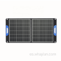 Panel solar plegable de silicio monocristalino de 100W/18 V